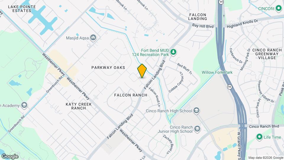 2311 Falcon Knoll Ln Map and Location Details