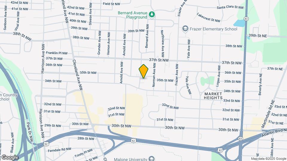 3430 Westview Ave NW Map and Location Details