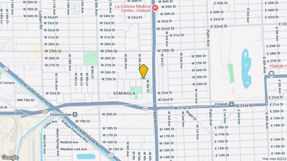 2491 W 5th Ave Map and Location Details