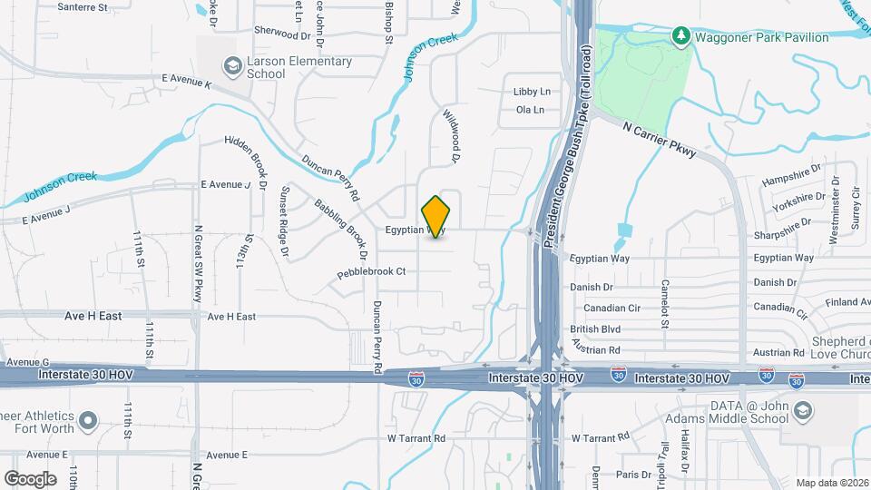 2202 Greenbriar Ct Map and Location Details
