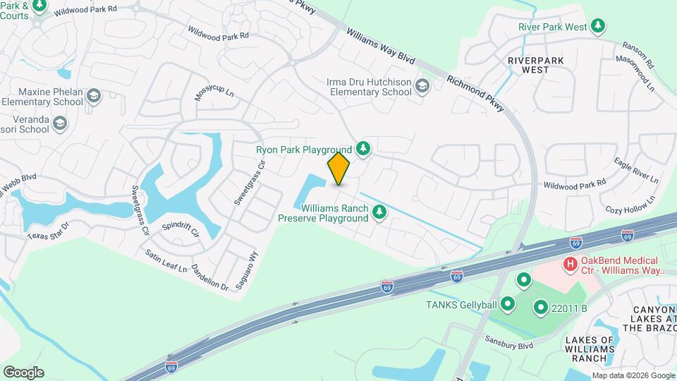 22626 Williams Oak Ln Map and Location Details