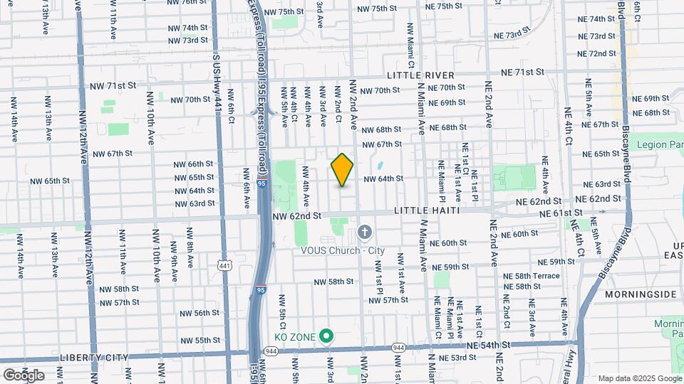 243 NW 63rd St Map and Location Details