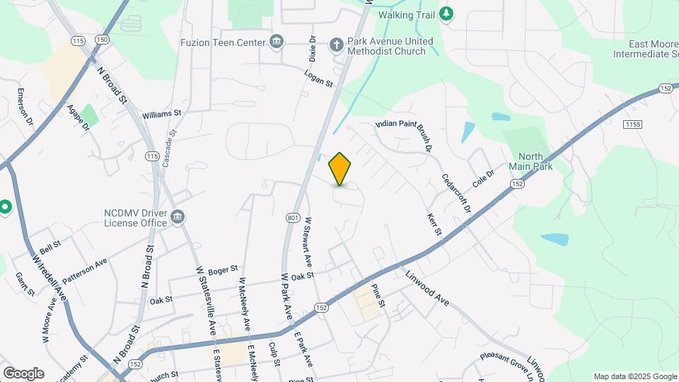 104 Ivy Creek Ln Map and Location Details