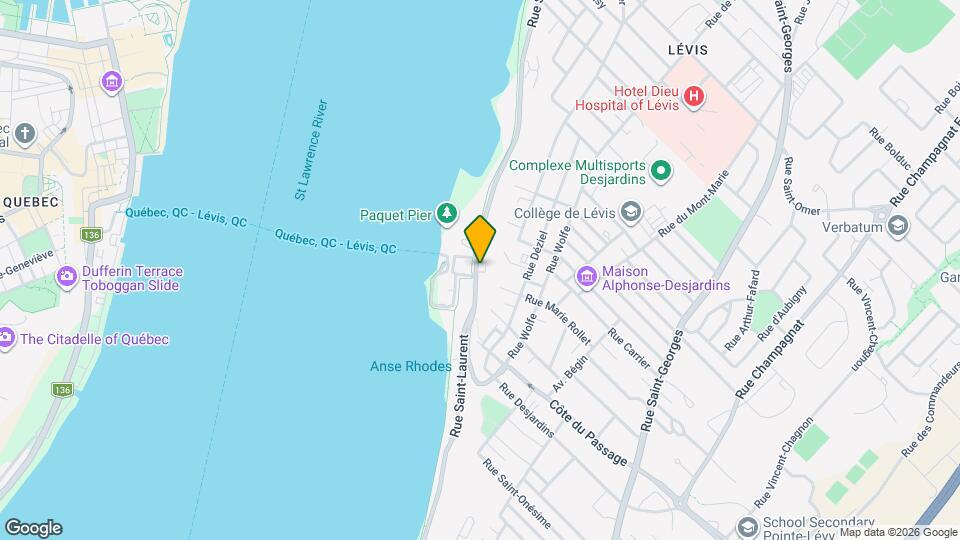 5986-5994 Saint-Laurent Rue Map and Location Details