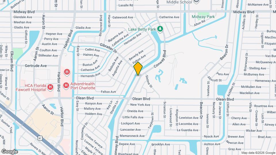 2511 Conway Blvd Map and Location Details