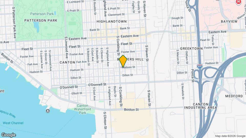 3603 Hudson St Map and Location Details