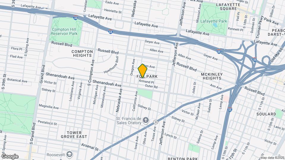 2747 Armand Pl, Unit 1F Mapa y Detalles de la Ubicación