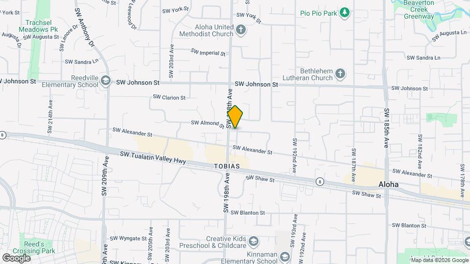 3107 SW 197th Ave Mapa y Detalles de la Ubicación