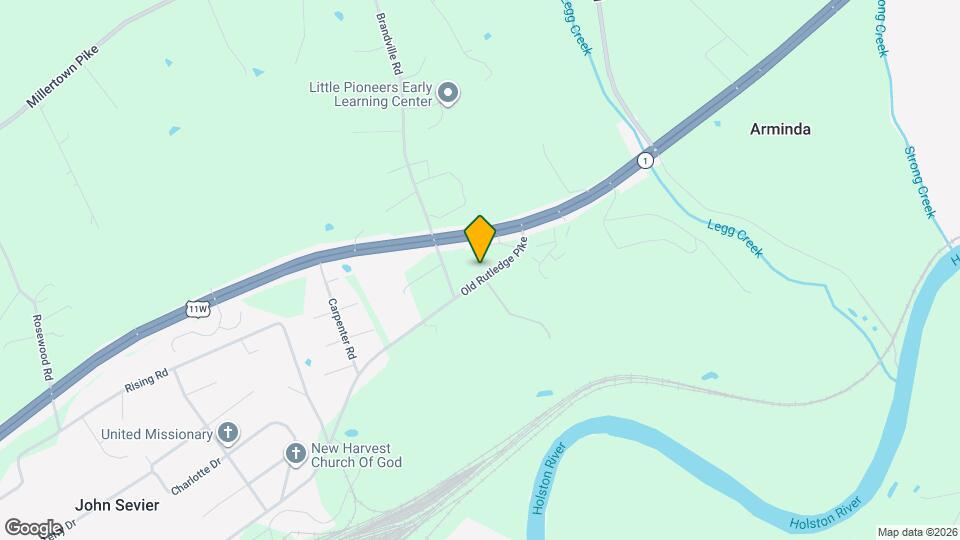 7817 Old Rutledge Pike Map and Location Details