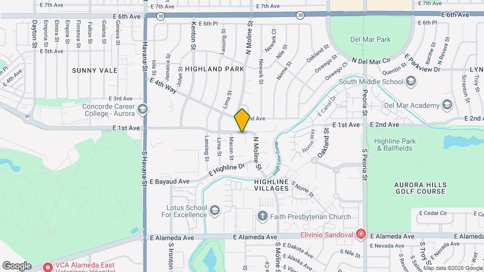 97 S Macon Ct, Unit 3080324 Map and Location Details