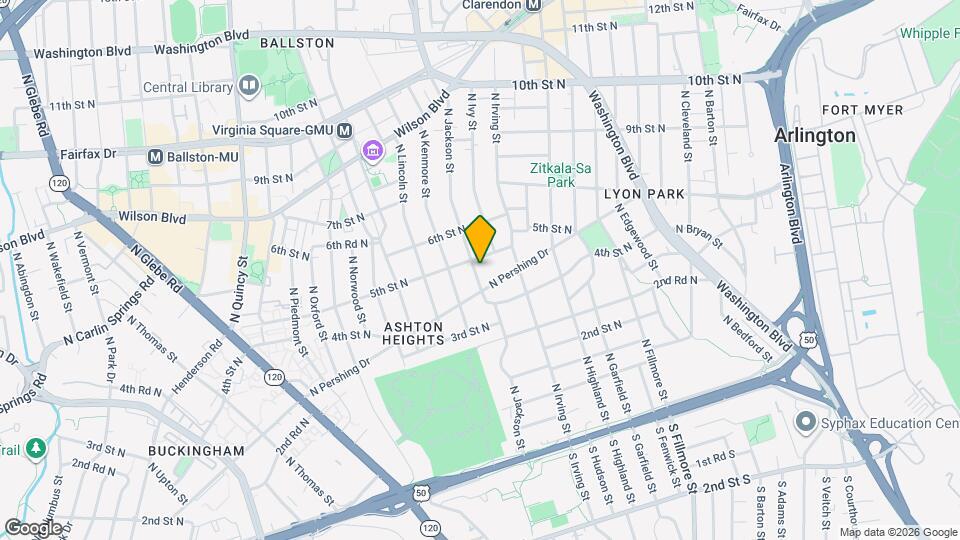 429 N Jackson St Mapa y Detalles de la Ubicación