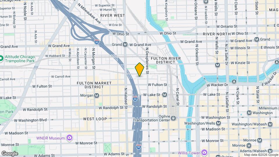 698 W Wayman St Mapa y Detalles de la Ubicación