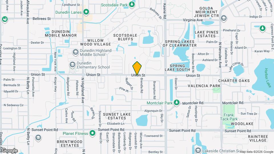 1698 Elm Pl Map and Location Details