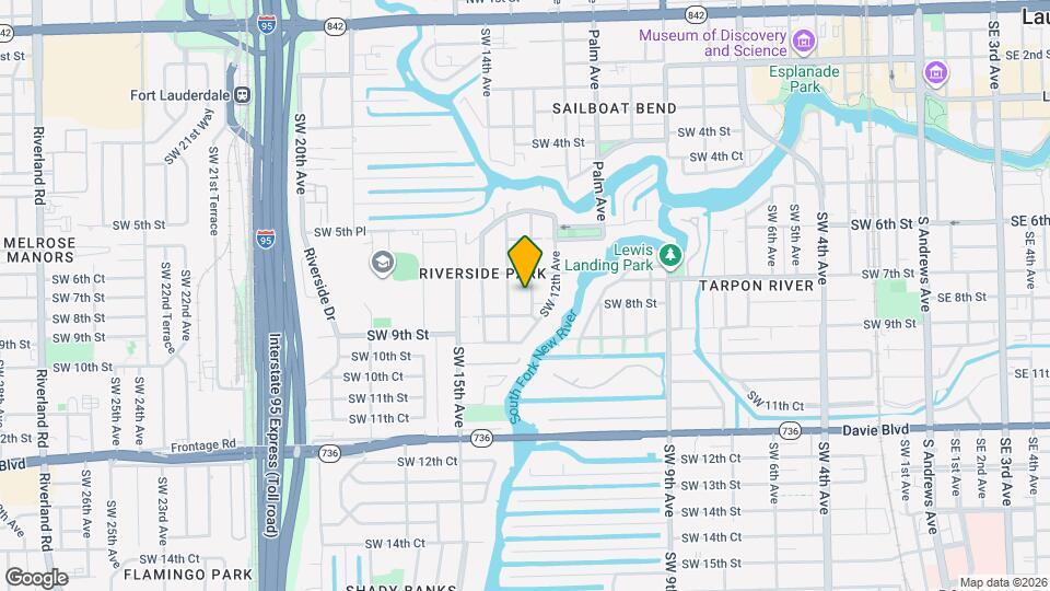 721 SW 13th Ave Map and Location Details