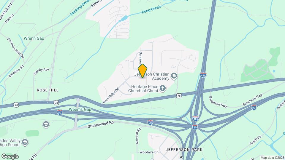 3867 Rock Ridge Rd Map and Location Details