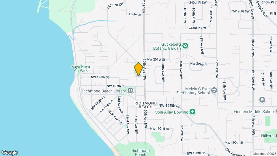 19728 21st Ave NW Mapa y Detalles de la Ubicación