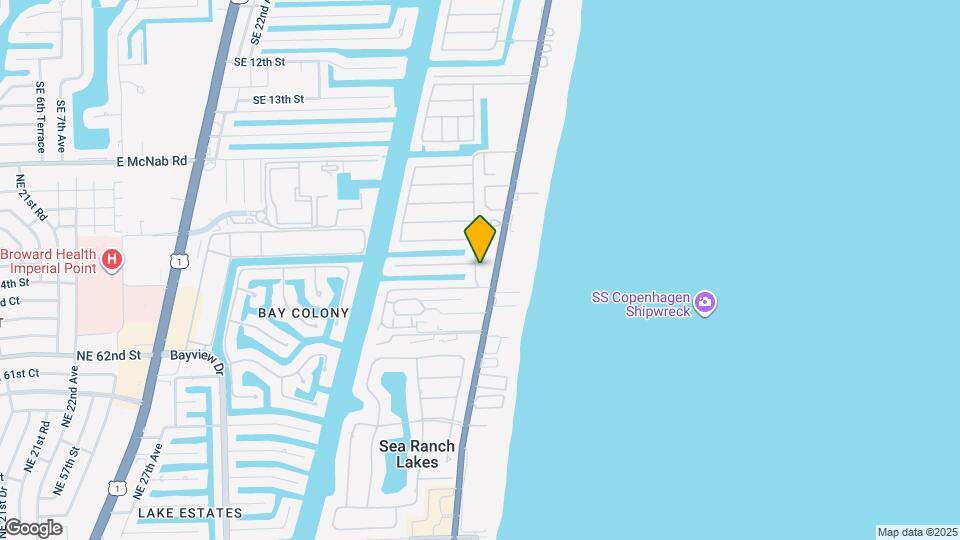 1820 Bel Air Ave Map and Location Details