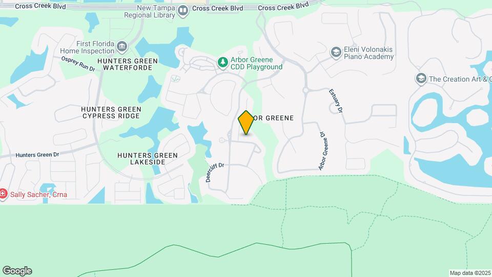 10214 Evergreen Hill Dr Map and Location Details