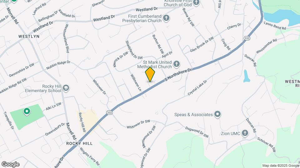 1338 Gatewood Ln Mapa y Detalles de la Ubicación