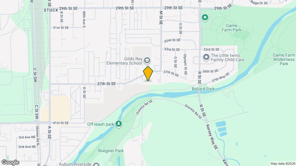 1014 37th St SE Map and Location Details