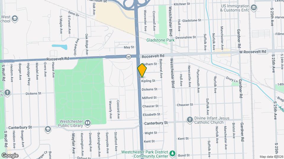 10350 Kipling St, Unit 1E Map and Location Details