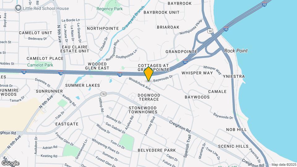 3900 Baywoods Dr Map and Location Details