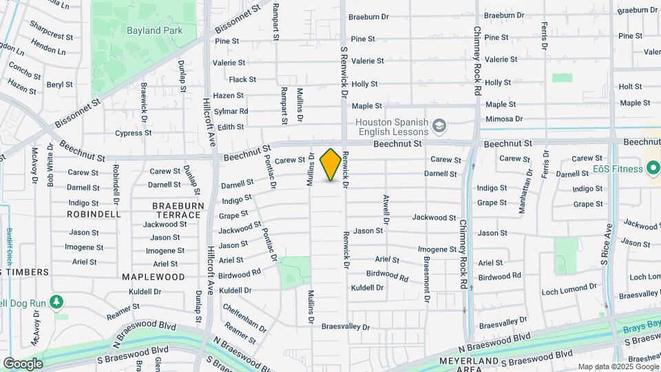 5515 Darnell St Map and Location Details