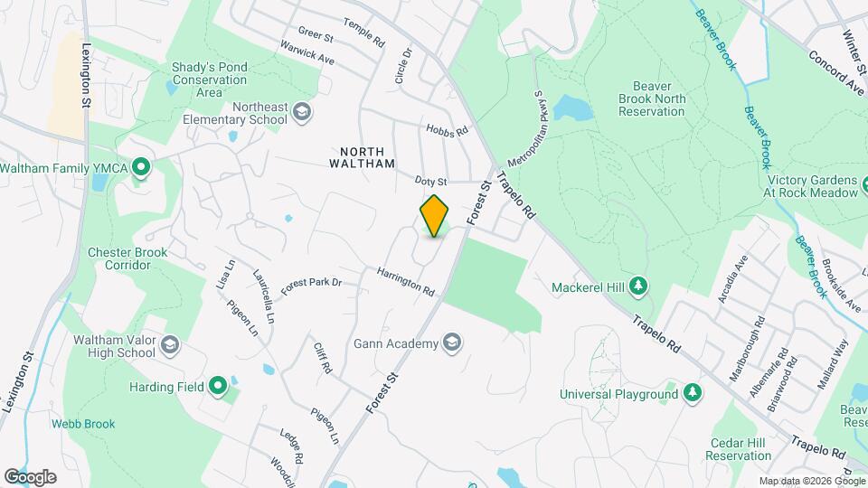 43 Hillcroft Rd Map and Location Details