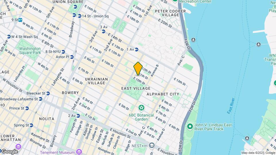 311 E Tenth St Mapa y Detalles de la Ubicación