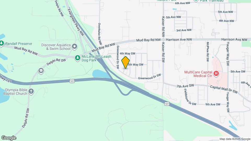 606 Sandalwood Dr SW Map and Location Details