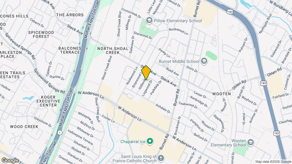 8101 Stillwood Ln Map and Location Details