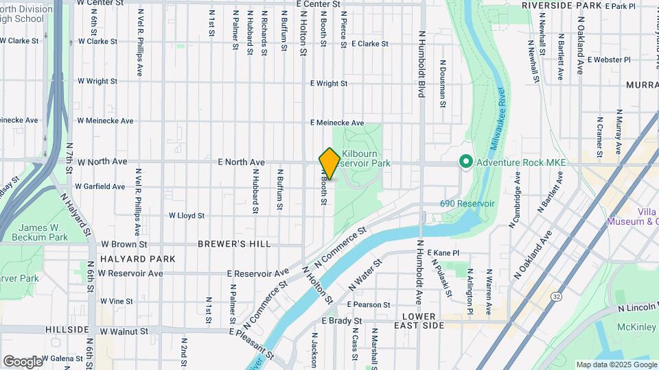 2204 N Booth St Map and Location Details