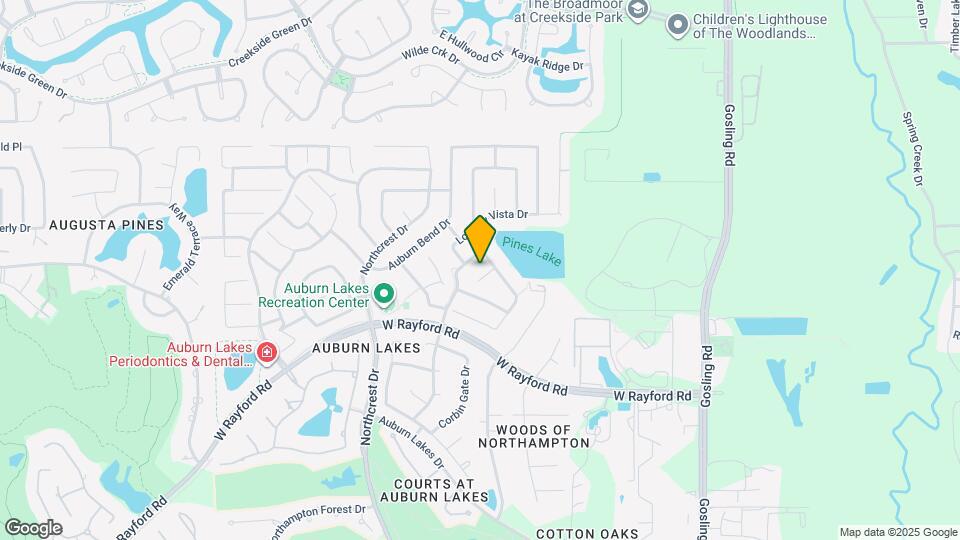 25211 Whistling Pines Ct Map and Location Details