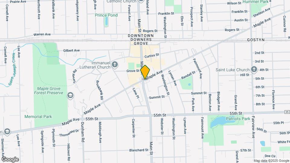 1013 Maple Ave Mapa y Detalles de la Ubicación