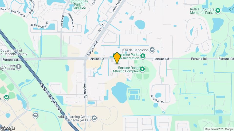 1208 La Fortuna Blvd Map and Location Details