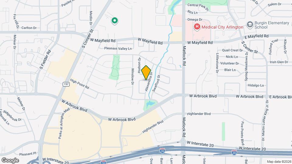 802 Headwater Dr Map and Location Details