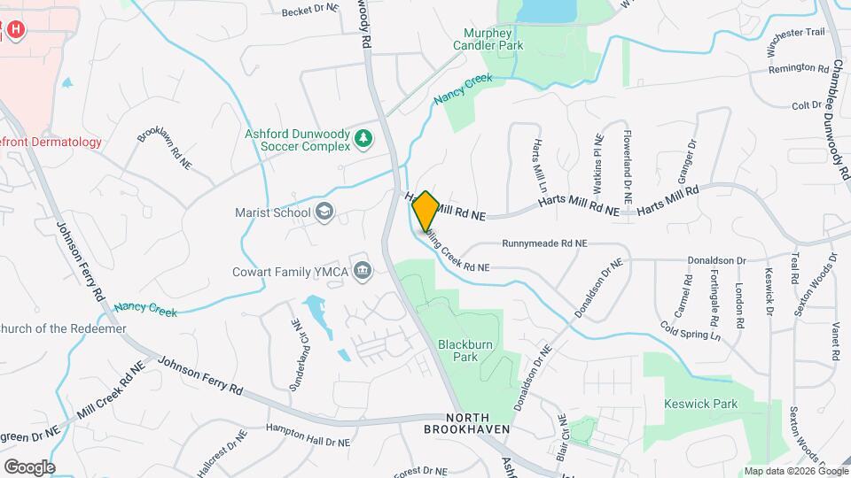 1415 Bubbling Creek Rd NE Map and Location Details