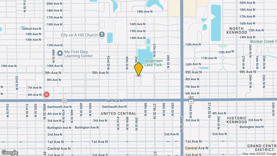 3869 8th Ave N Map and Location Details