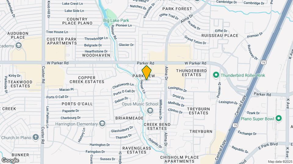 1207 University Dr Map and Location Details