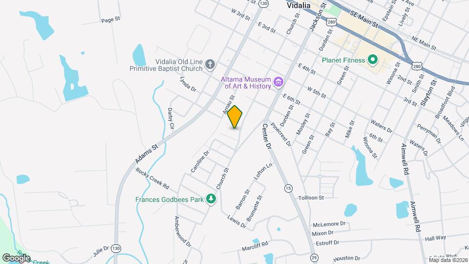 102 W 9th St Map and Location Details