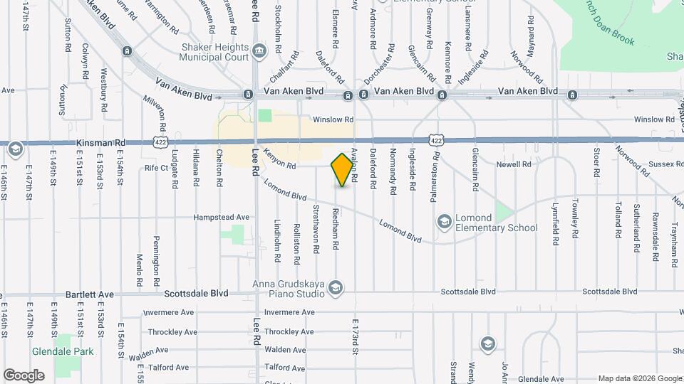 3579 Riedham Rd Map and Location Details