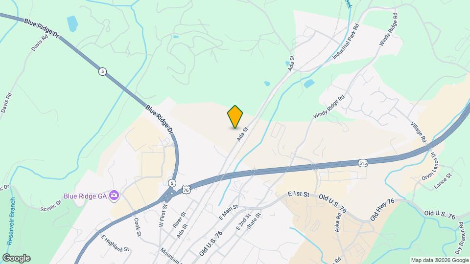 687 Ada St Map and Location Details