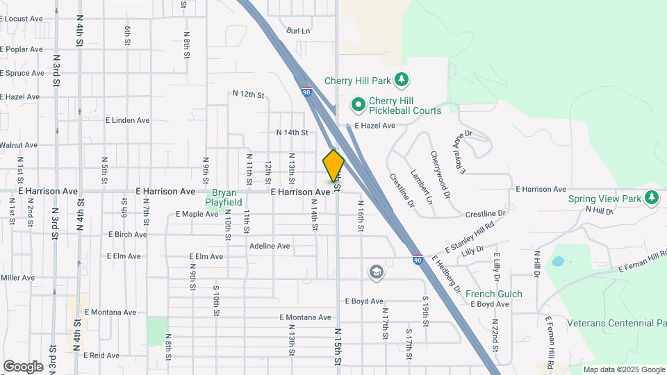 1201 N 15th St Map and Location Details