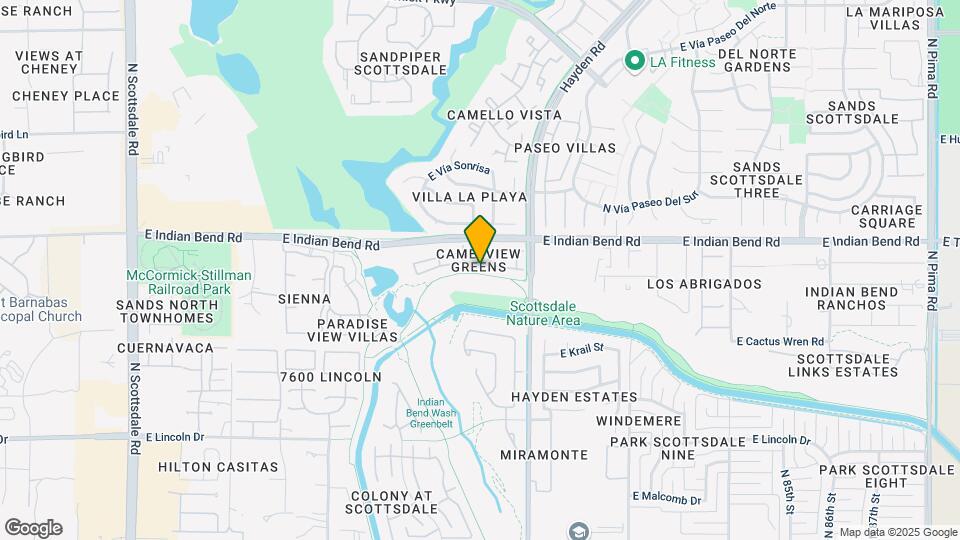 7893 E Joshua Tree Ln Mapa y Detalles de la Ubicación