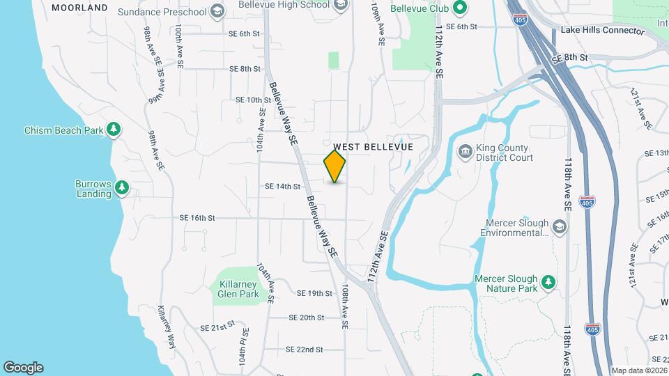 1419 108th Ave SE Map and Location Details