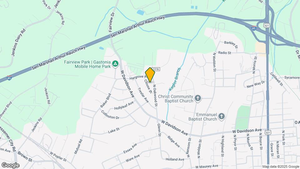 1124 Clouse St Map and Location Details