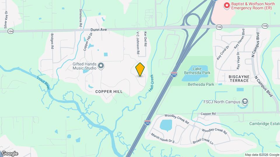 10963 Haws Ln Mapa y Detalles de la Ubicación