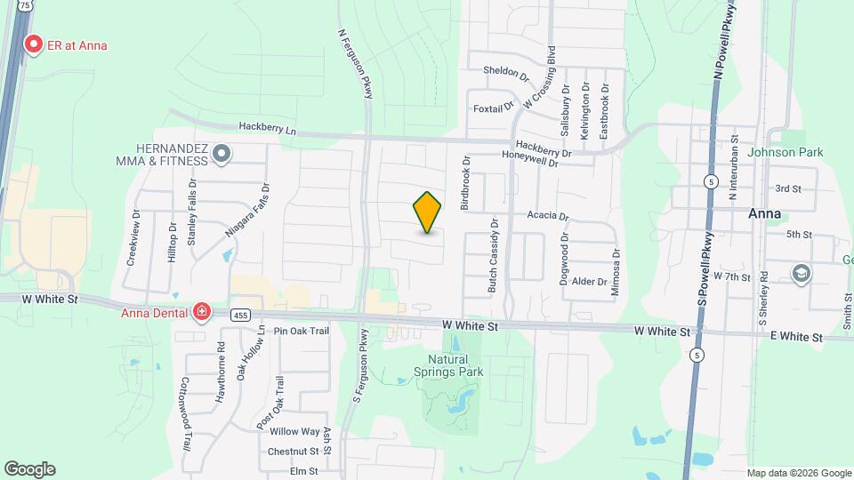 1302 Deerfield Dr Map and Location Details