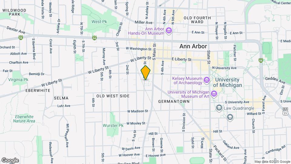 431 S Ashley St Mapa y Detalles de la Ubicación