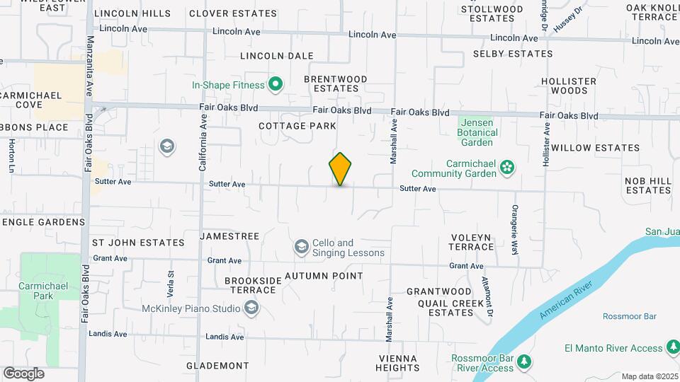 6532 Sutter Ave Map and Location Details